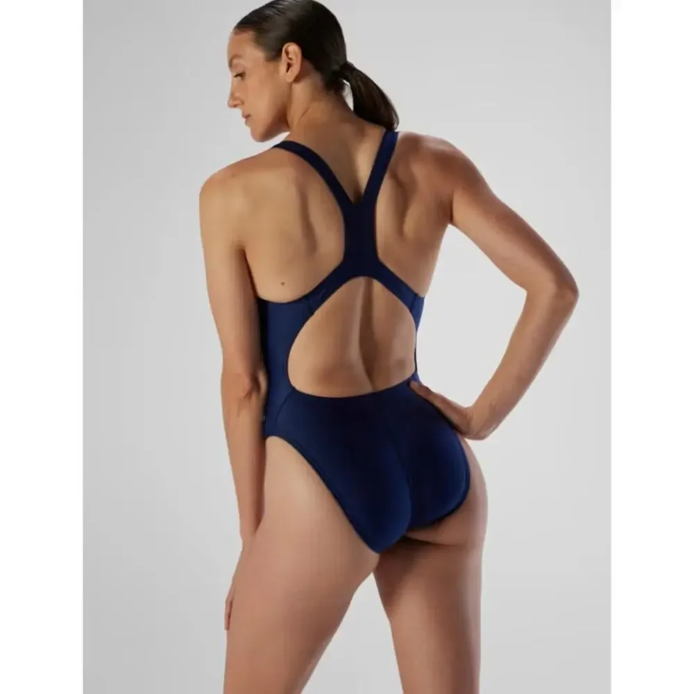 Speedo Women's ProLT Super Proback Solid One Piece Blue Size 28 NWT